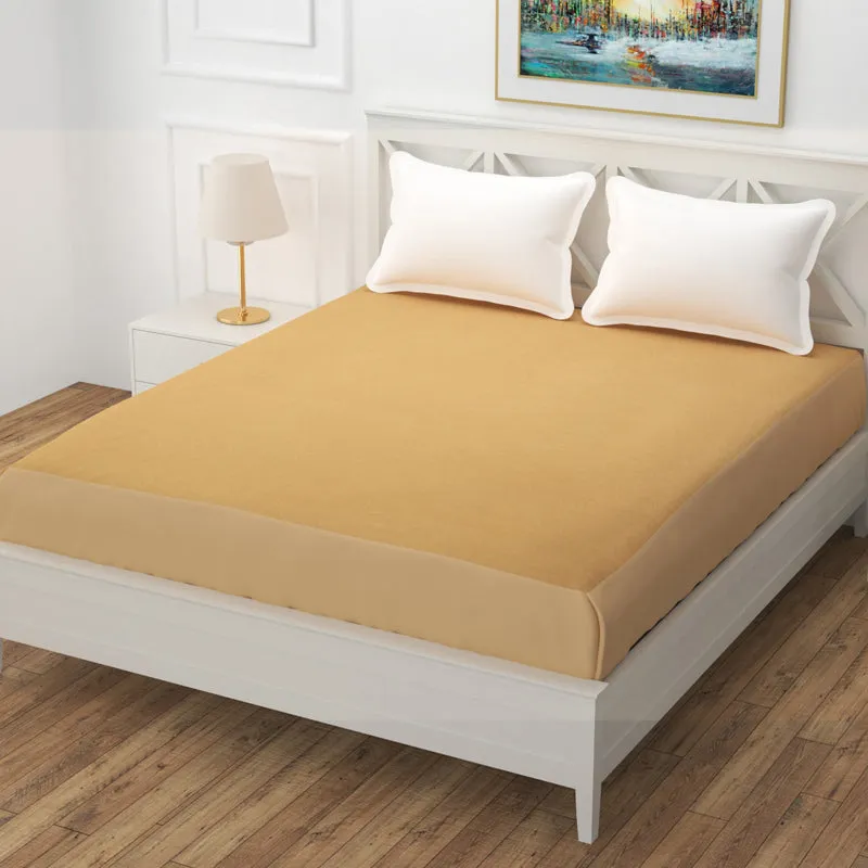 Cloud Guard Mattress Protector - Beige media 1