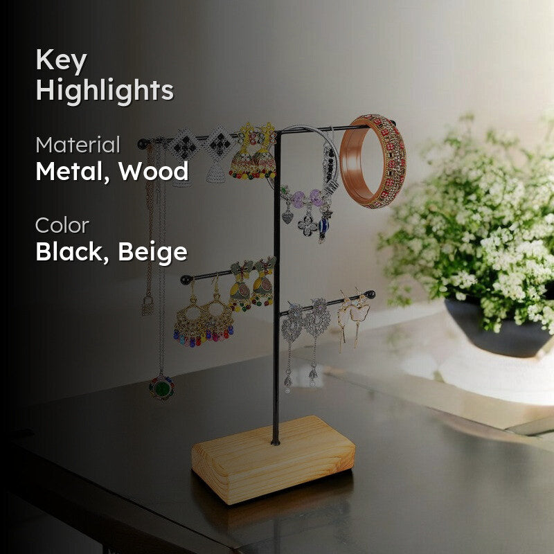 Sleek Aura Jewelry Stand media 2