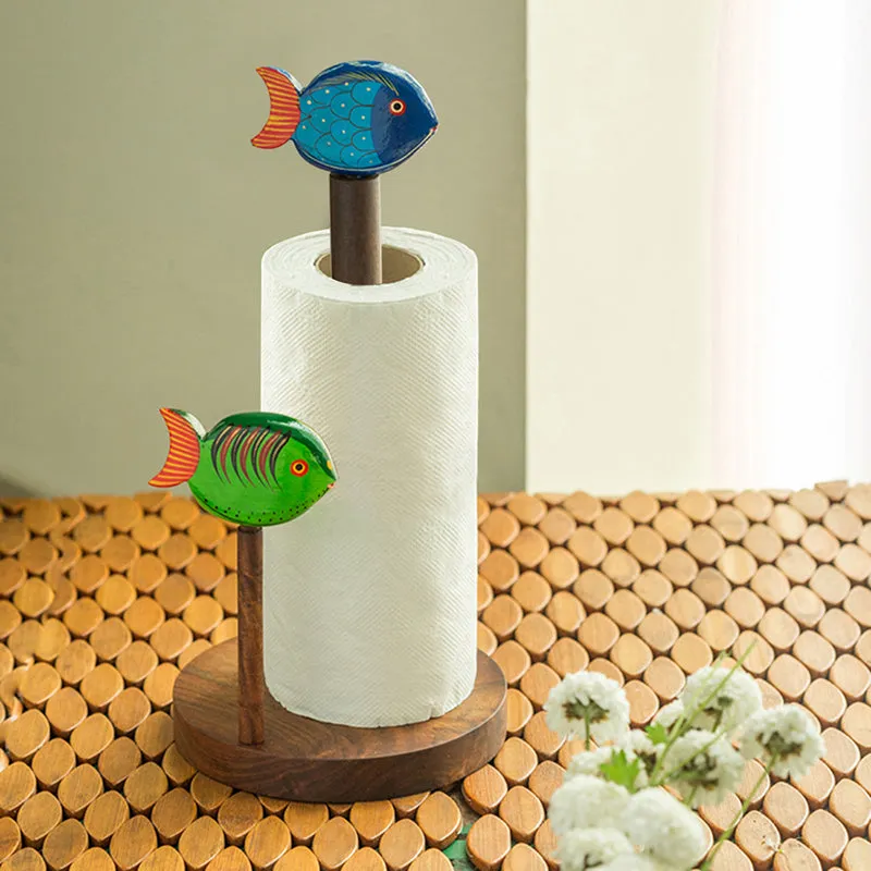 Ignis Sheesham Wood Tissue Holder media 1