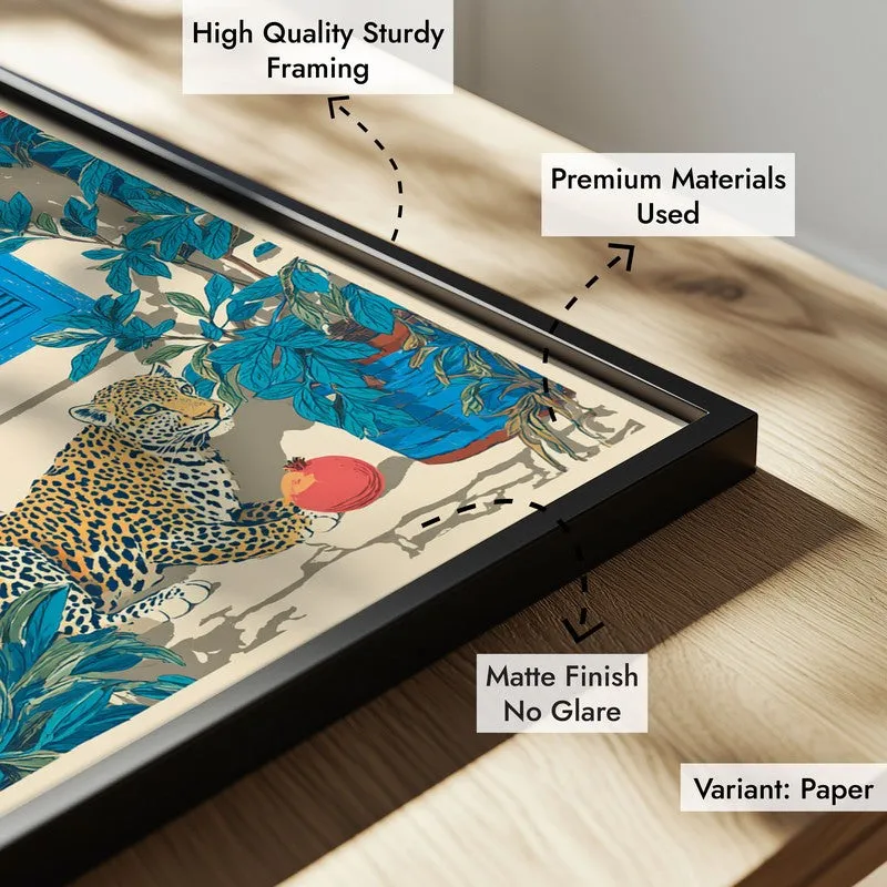 Heritage Home Canvas Wall Painting - Black Frame media 6
