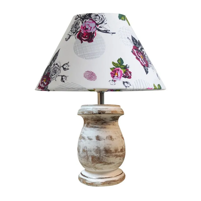 GardenBloom Wooden Table Lamp media 3