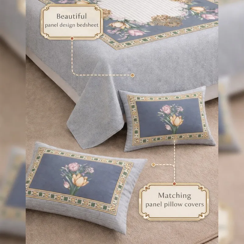 Bloom Touch Printed Bedsheet - 180 GSM media 6