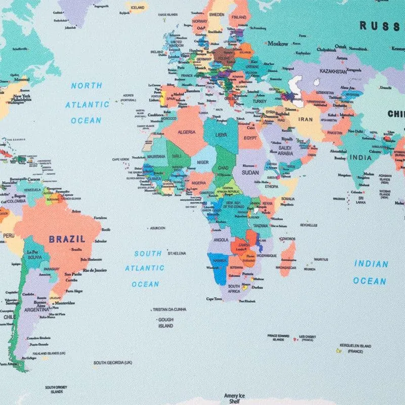 World Map Pinboard media 3