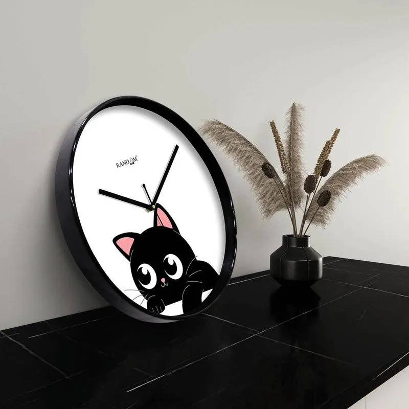 Meow Tick Wall Clock media 5