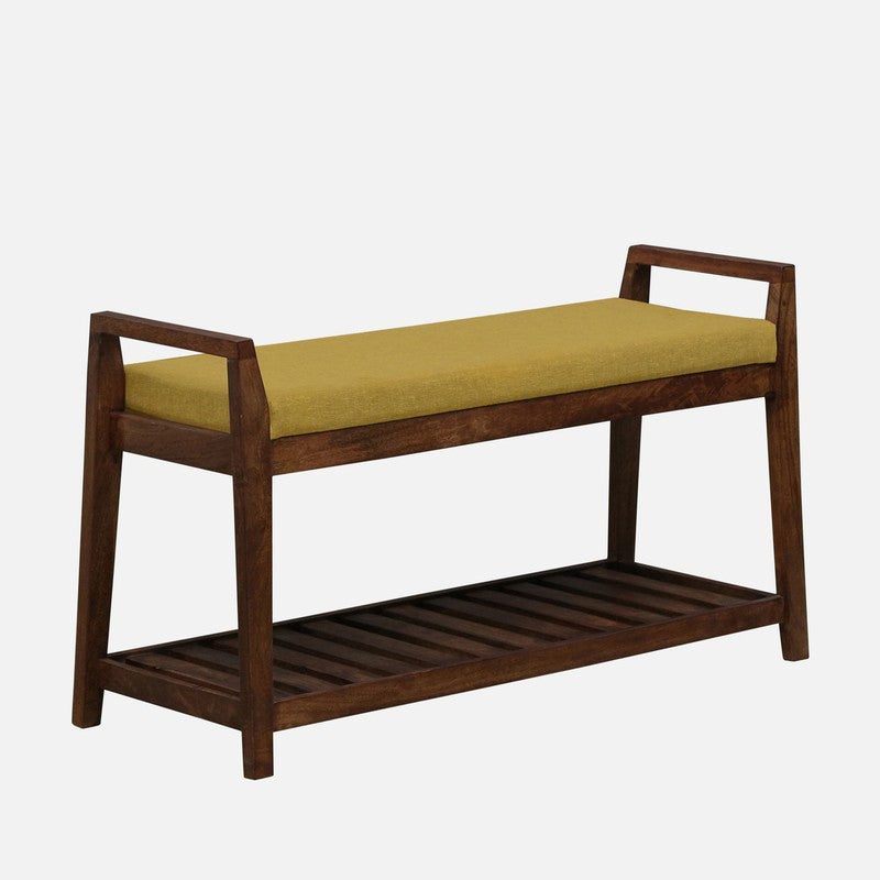 Drift Mango Wood Shoe Rack - Yellow media 5