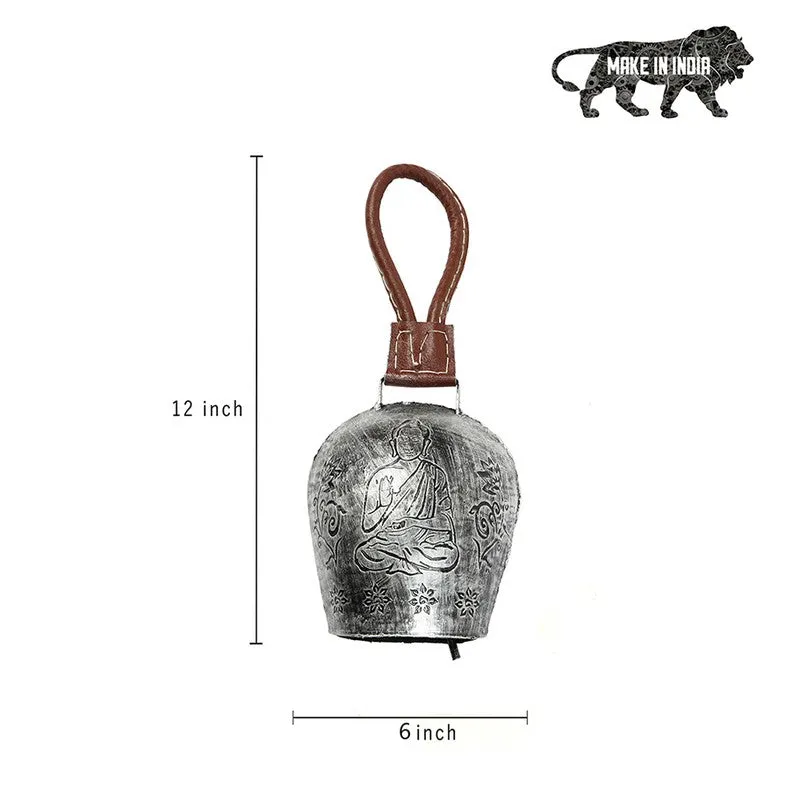 Bellique II Decorative Hanging Bell (Silver) media 8