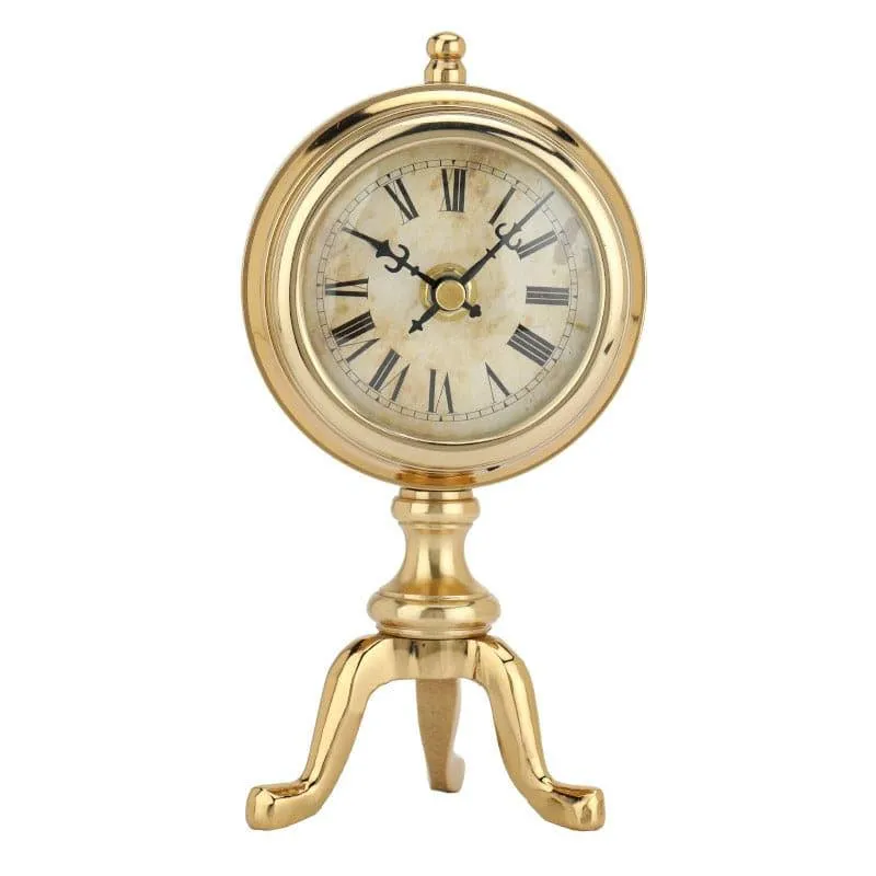 Bastien Table Clock - Gold media 4
