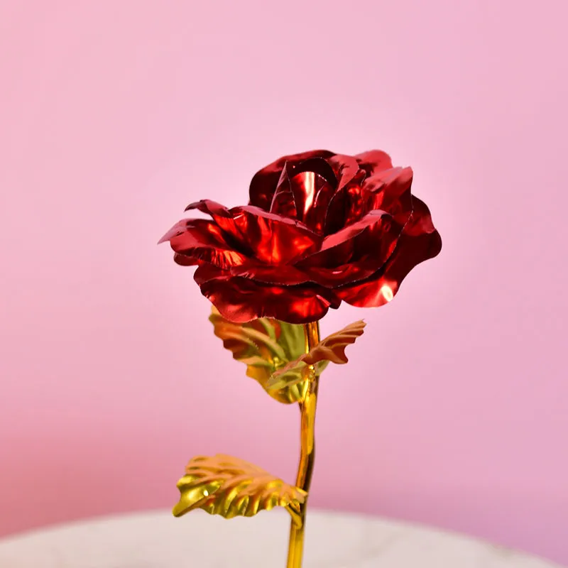 Story Of Rose Resin Showpiece - Red media 5
