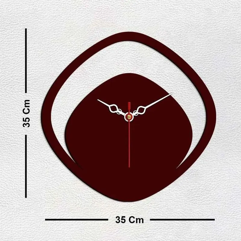 Wing Curve Wooden Wall Clock media 6