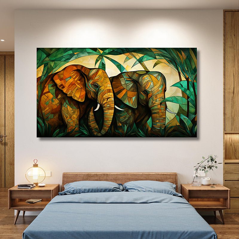 Gajendra Duo Wall Art