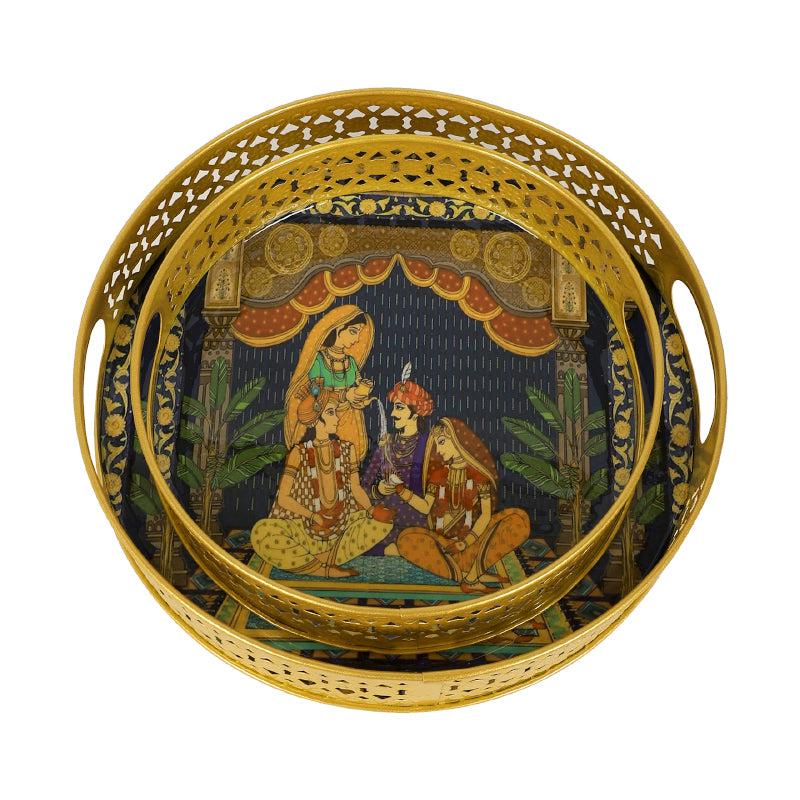 Royal Wedding Serving Tray - Set Of Two media 4