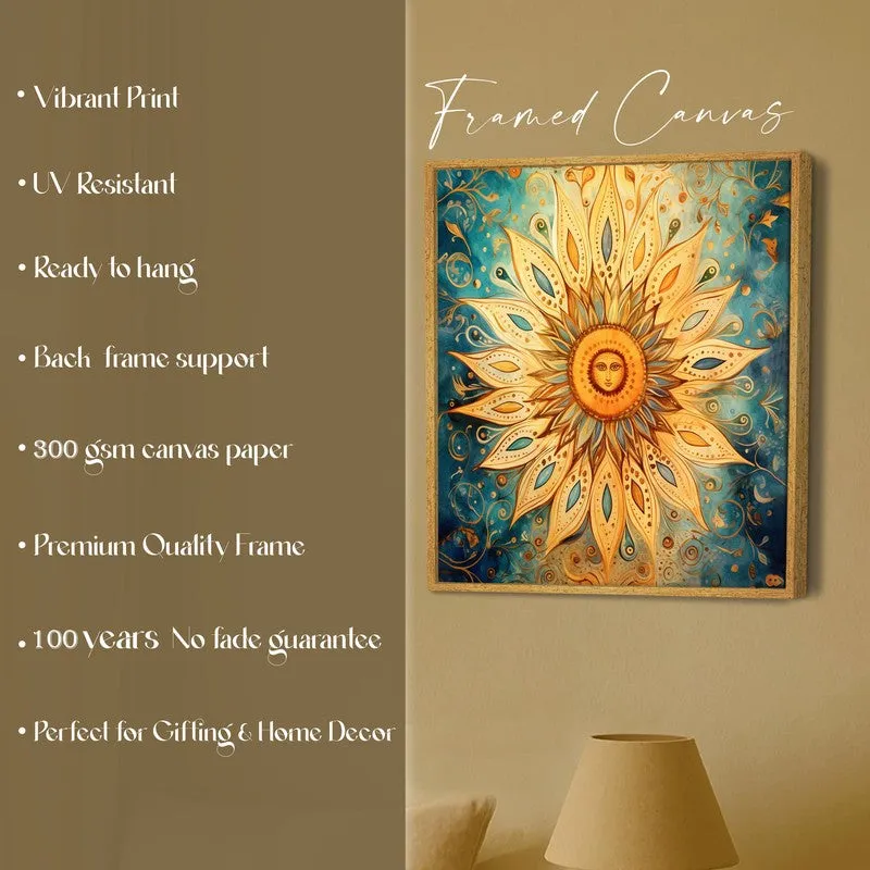 Sacred Maze Wall Art With Frame media 4