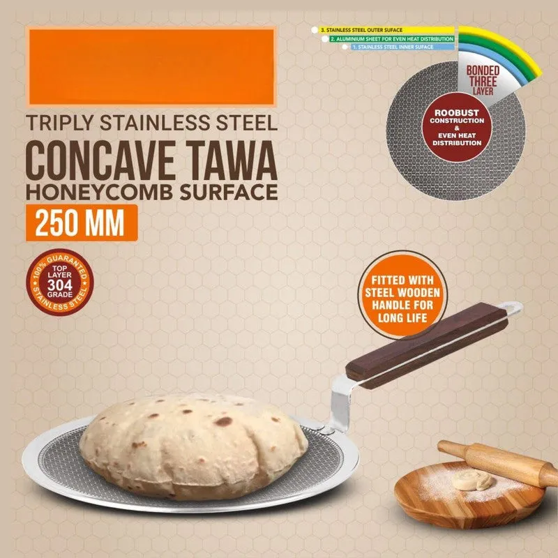 Triply Stainless Steel Roti Tawa media 6
