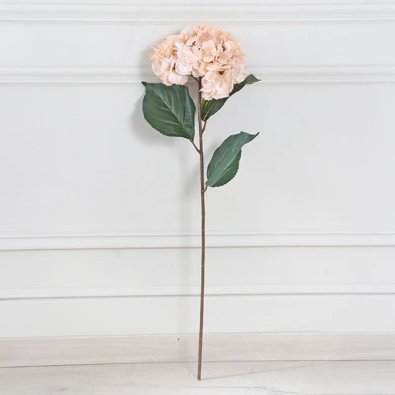 Hydrangea Artificial Flower Stem - Ivory media 3