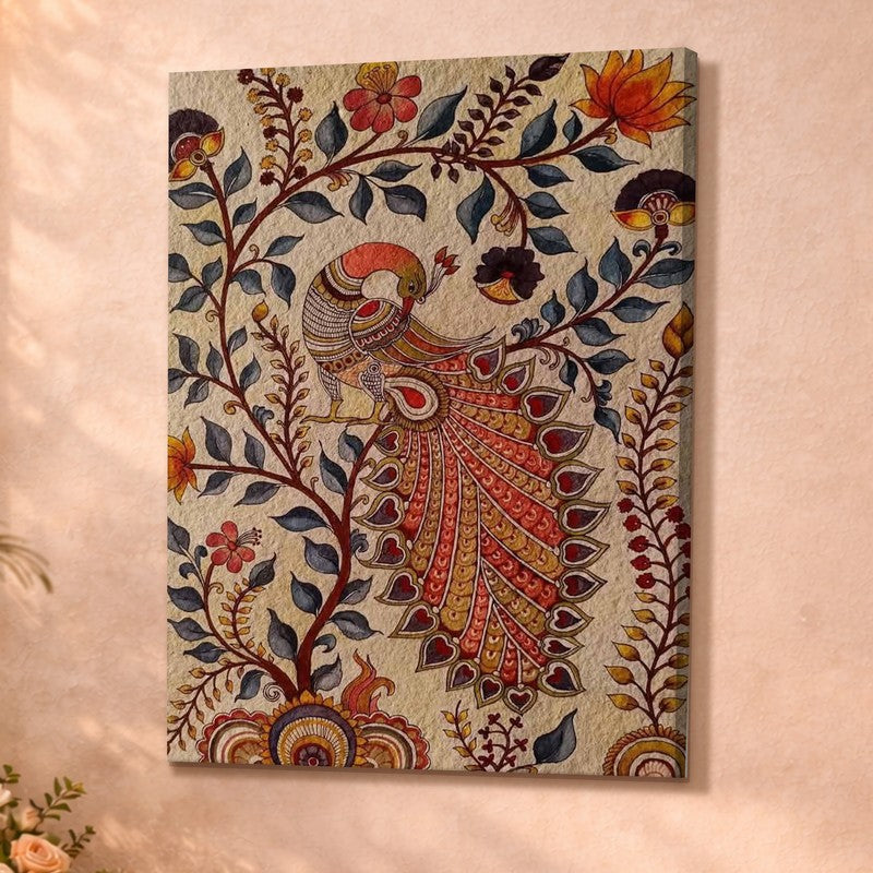 Peacock Constellation Canvas Wall Art & Paintings media 4