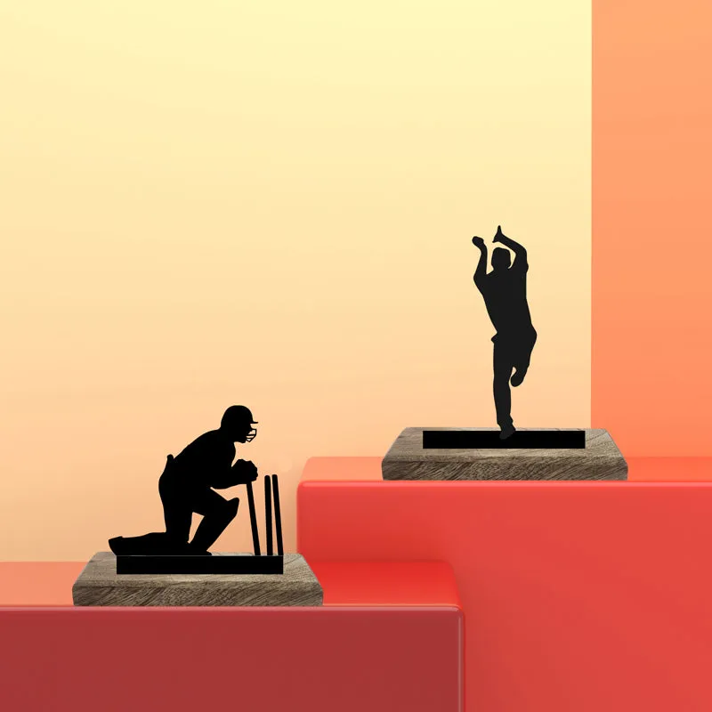 Cricket Duo II Showpiece - Set Of Two media 1