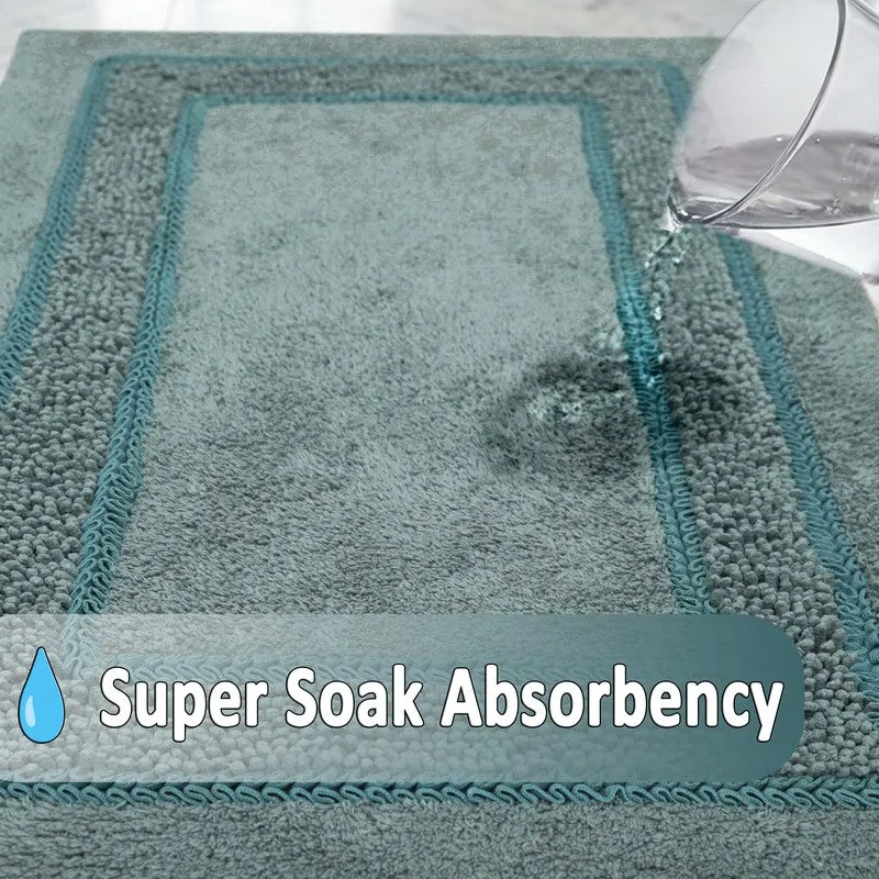 SpaStep Cotton Bath Mat - Green media 7