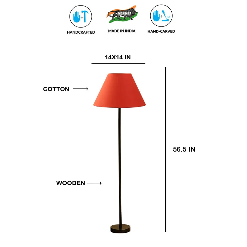 Cotin II Rodin Floor Lamp - Orange media 6