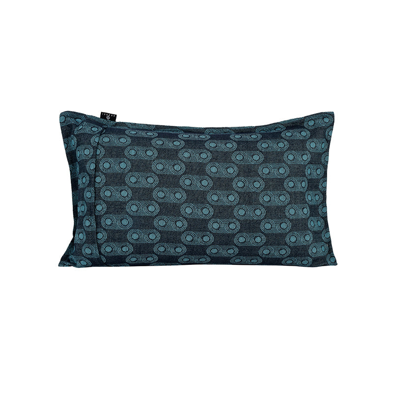 Hace Chroma Pillow Cover (Blue) - Set Of Two media 3