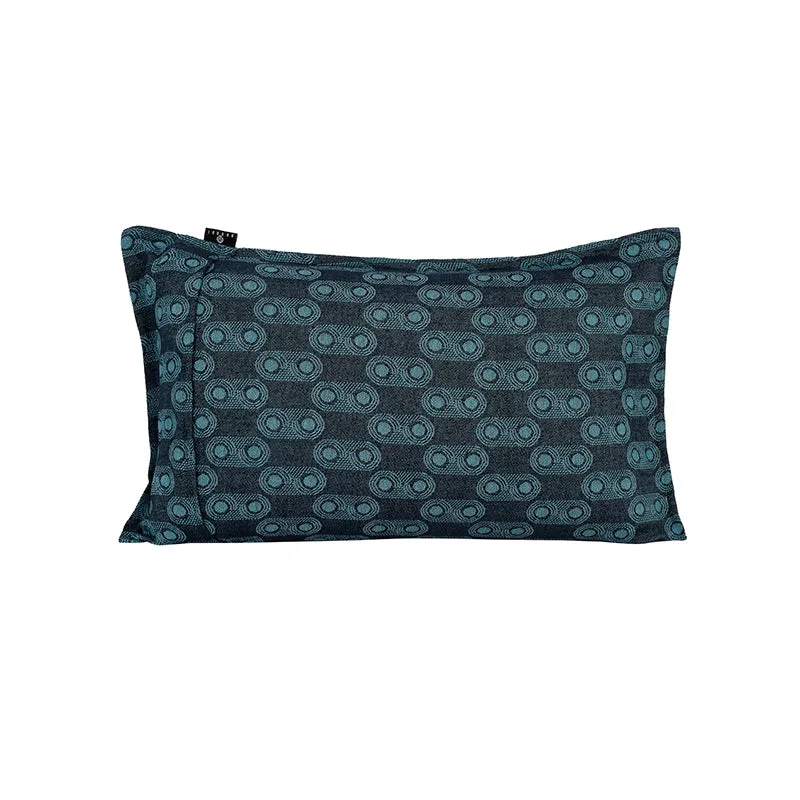 Hace Chroma Pillow Cover (Blue) - Set Of Two media 3