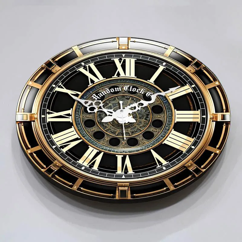 Pyper Retro 3D Printed MDF Wall Clock media 7