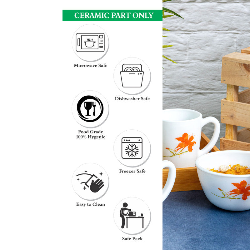 Cello Autumn Tale Tea Snack Set - Three Piece Set media 4