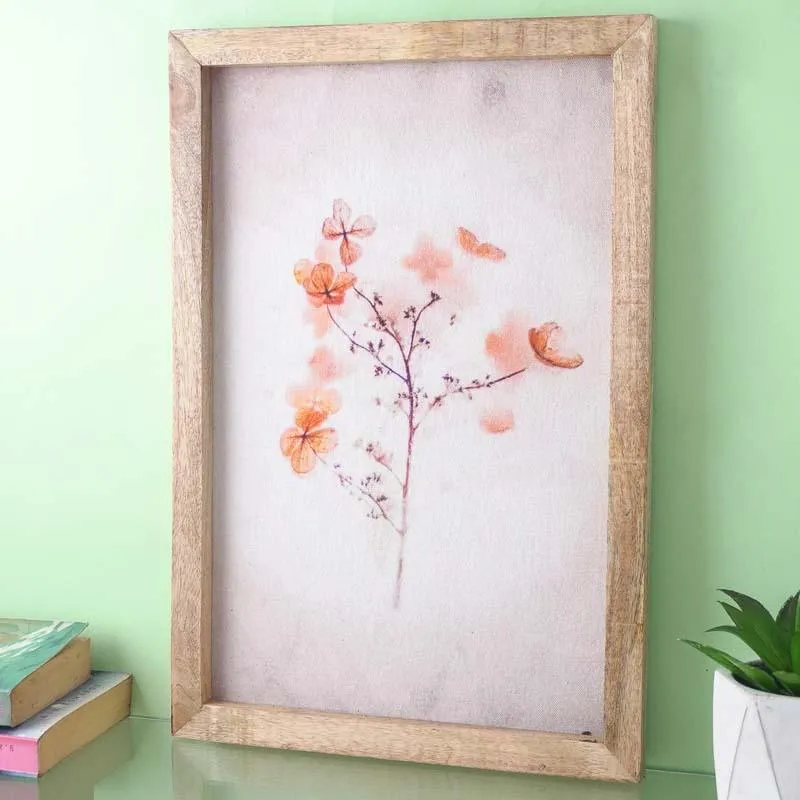Galilee Wildflower Canvas Painting media 3