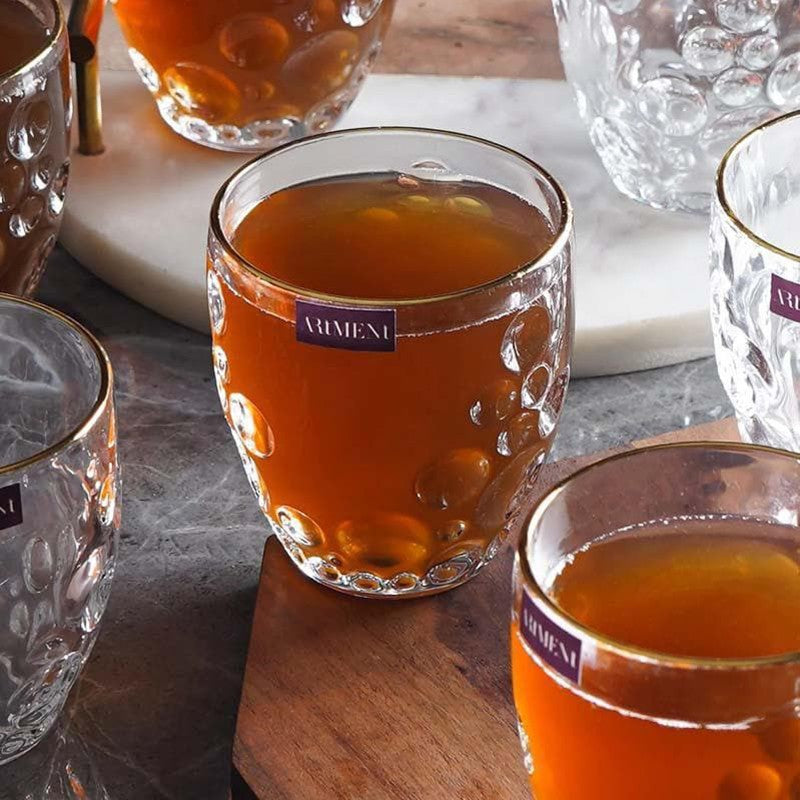 Bobble Wobble Old Fashioned Glasses (300 ml ) - Set Of Four media 5