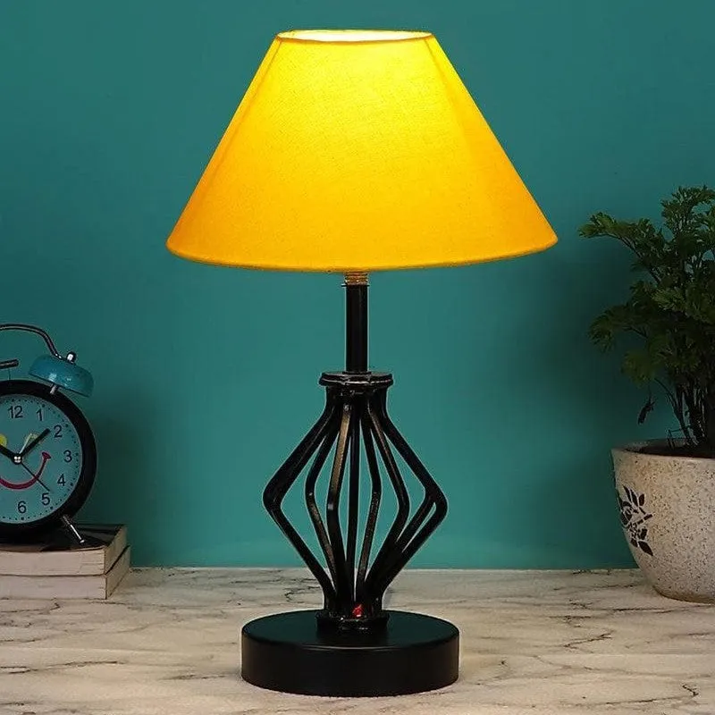 Firefly Fabric Table Lamp - Yellow,Black media 1