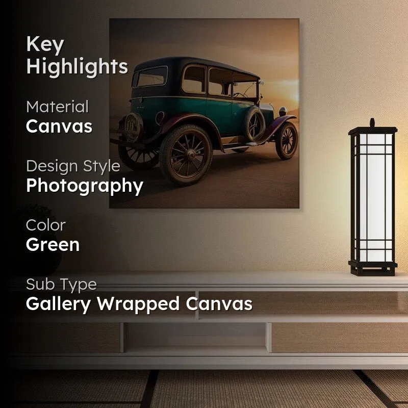 Classic Wheels Canvas Wall Art media 2