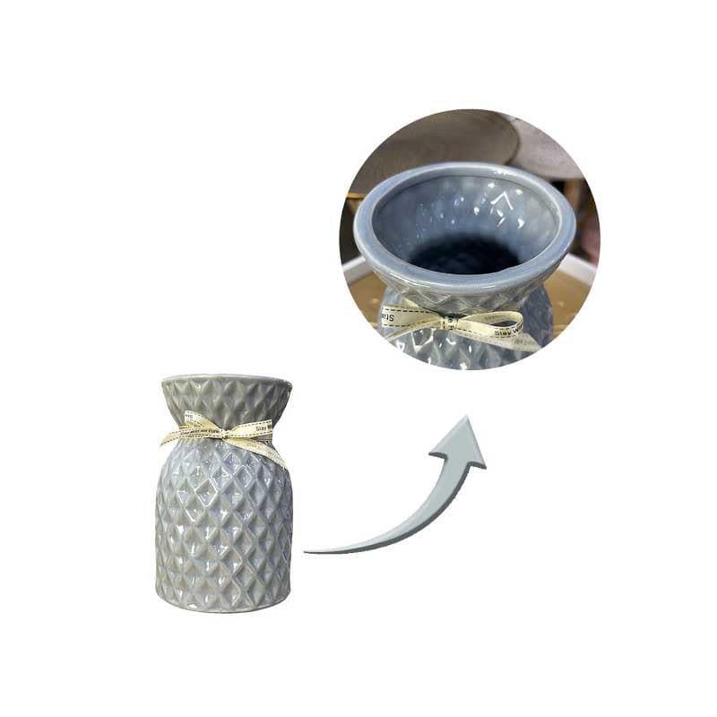 Funky Flair Vase - Grey media 4