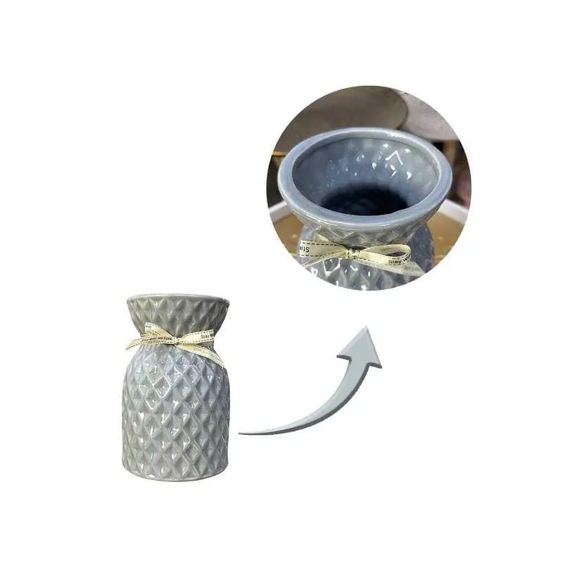 Funky Flair Vase - Grey media 4