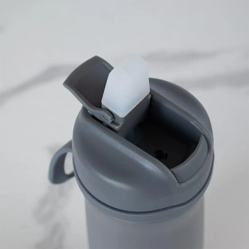 H2O Splash Hot & Cold Thermos Water Bottle (Grey) - 600 mL media 4