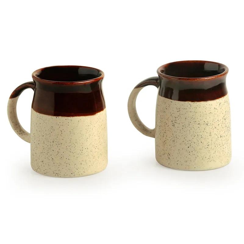 Marlowe Ceramic Coffee Mug (320 mL Each) - Set of Two media 3