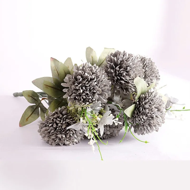 AarviDecor Muted Bloom Silk Artificial Flowers media 6