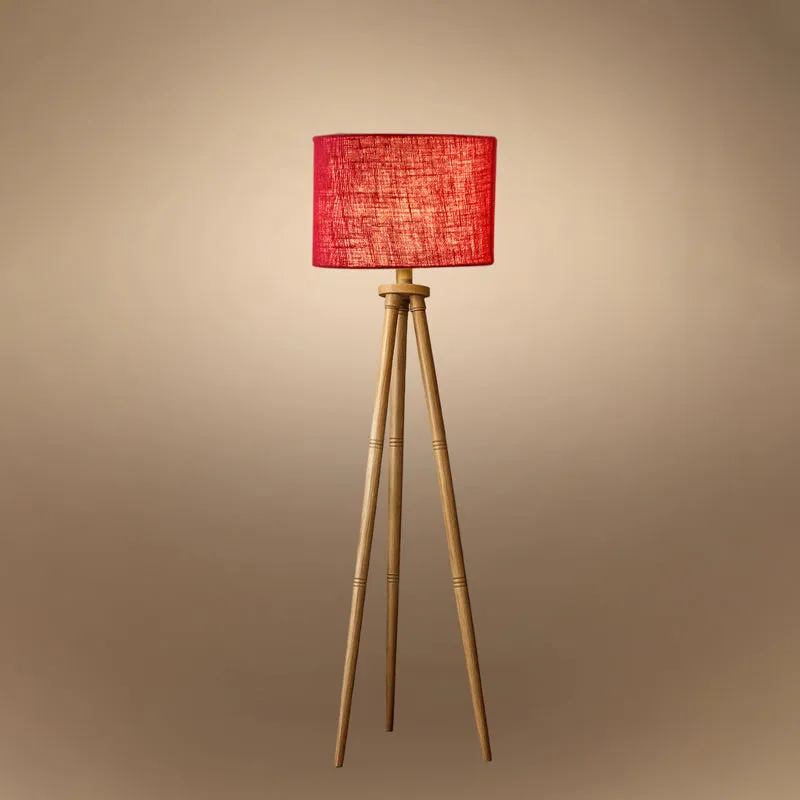 Sienna I Tripod Floor Lamp - Red media 4