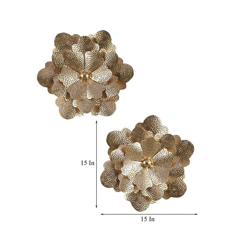 Flower Forae Iron Wall Accent - Set Of Two media 6