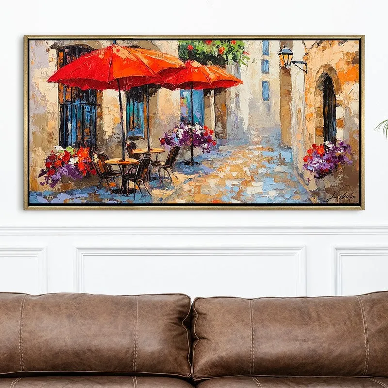 Sunlaced Canvas Wall Painting With Frame media 4