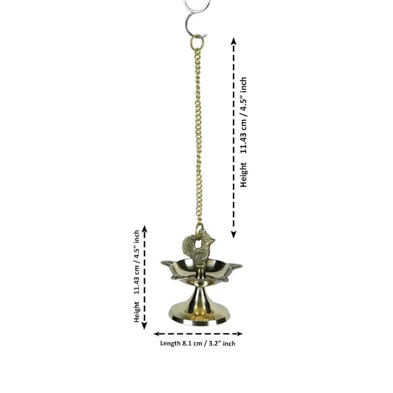 Brass Maneya Oil Lamp media 4