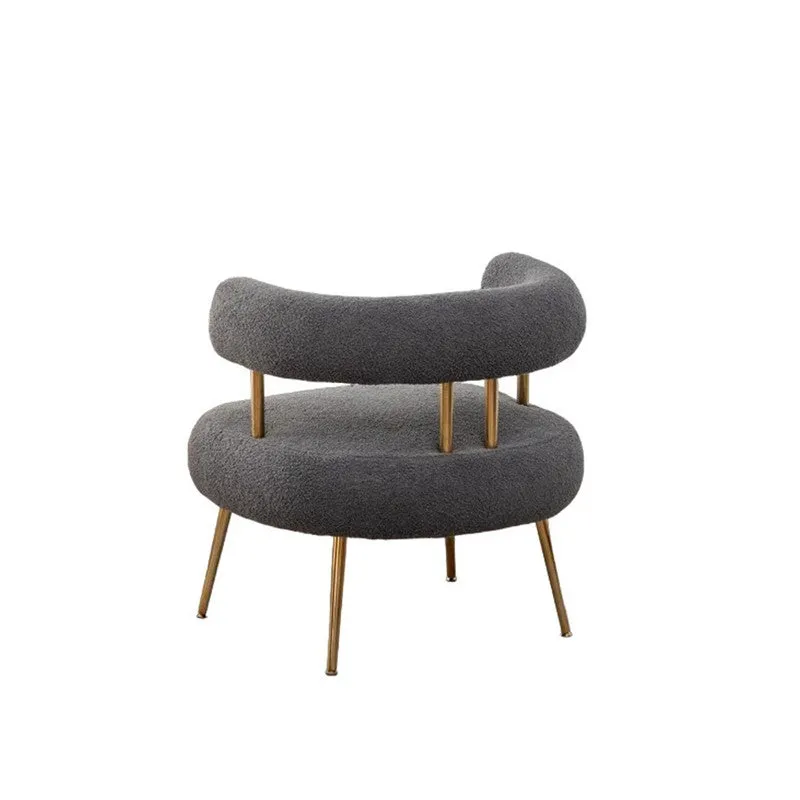 Oaklyn Neem Wood Accent Chair - Grey media 4