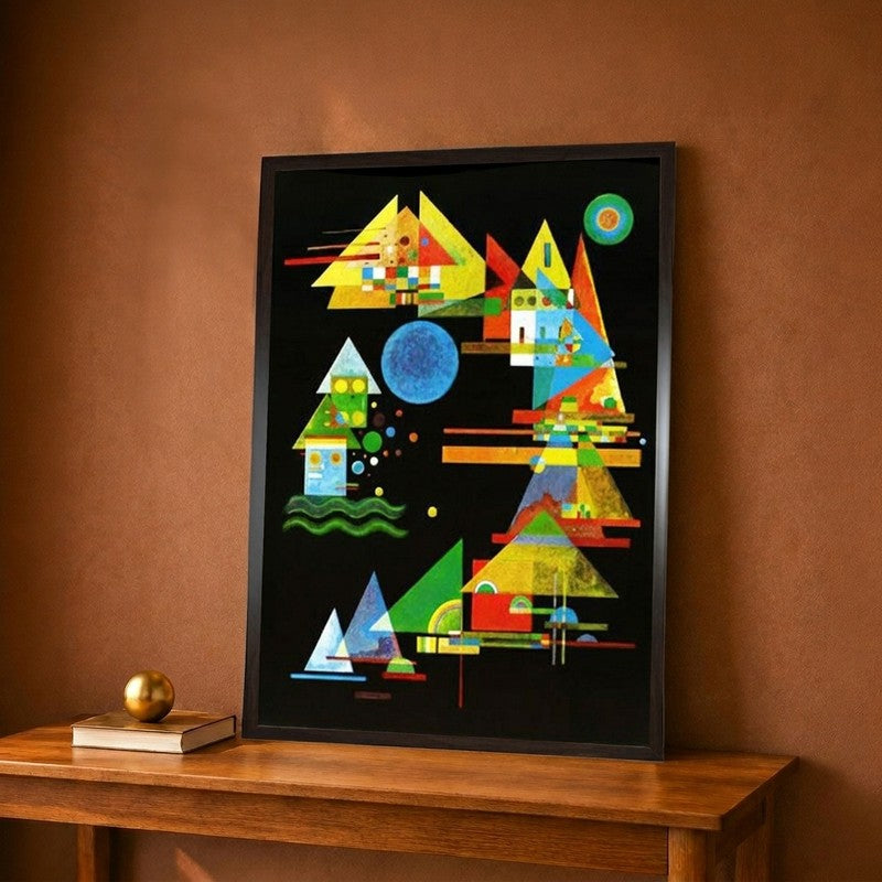 Spitze in Bogen c.1927 Canvas Wall Painting - 28 x 39 Inches