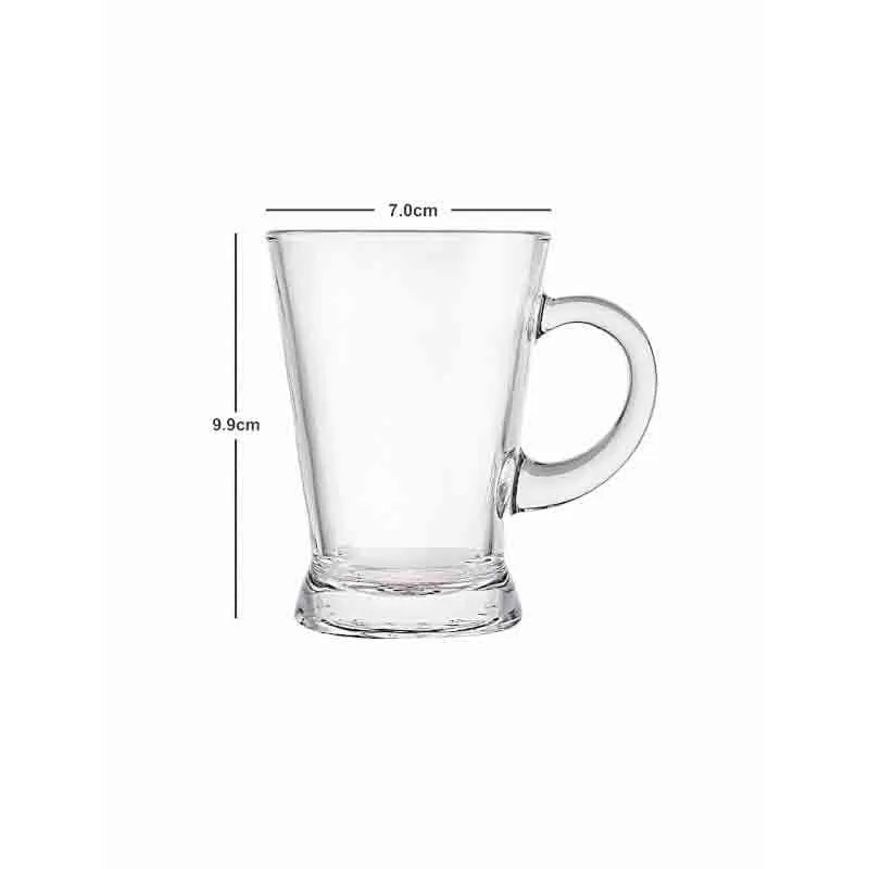 Revitalize Glass Tea Cup (180 mL Each) - Set of Six media 5