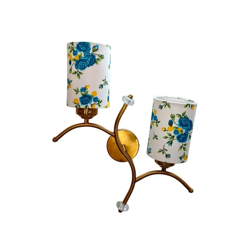 LumiBranch Dual Cotton Wall Lamp - White & Blue media 4