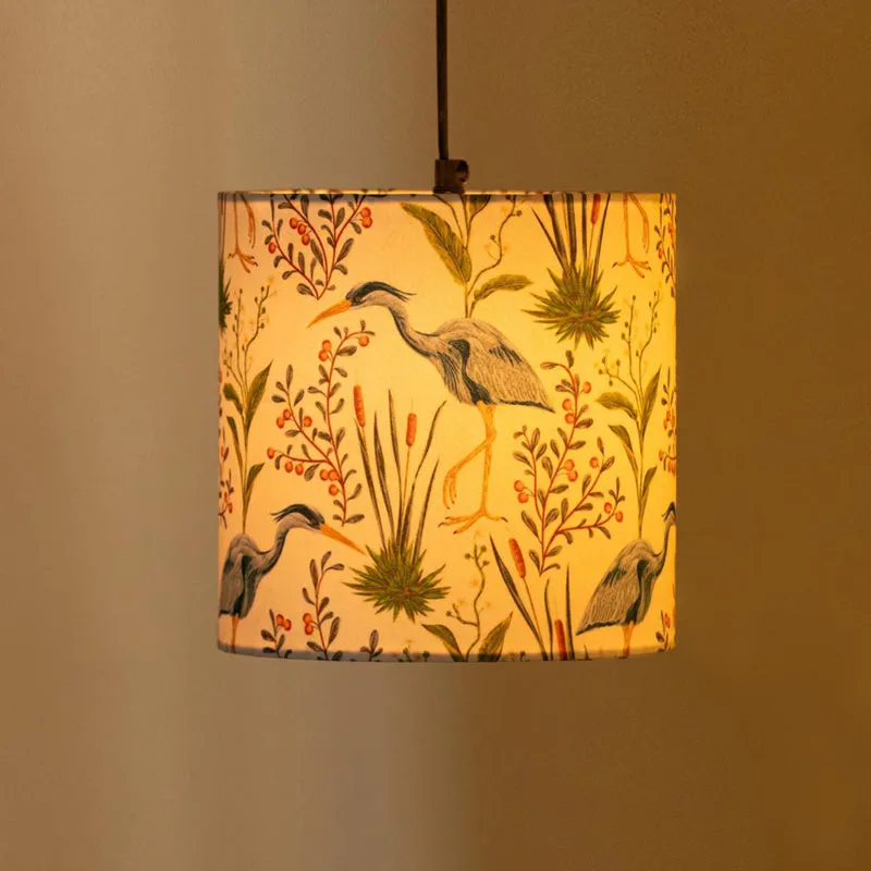 Azure Aviary Handcrafted Pendant Lamp media 1