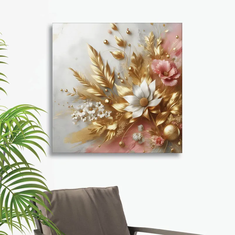 Milona Floral Canvas Wall Painting media 1