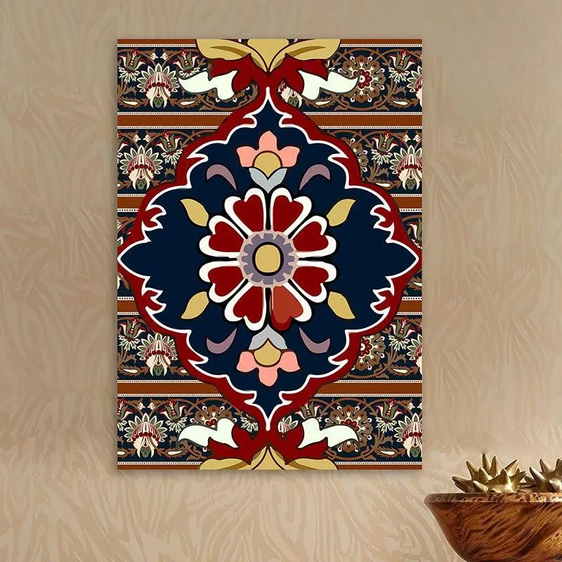 Vana Vaibhav Canvas Traditional Wall Art media 2
