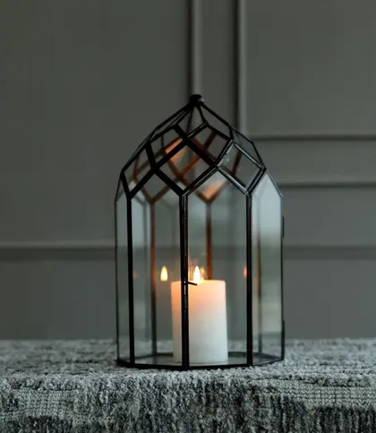 Glass · Brass