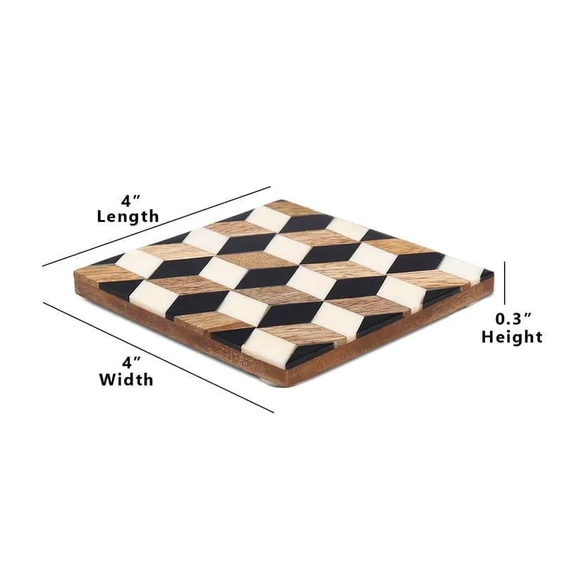 Monochrome Coaster - Set Of Four media 6