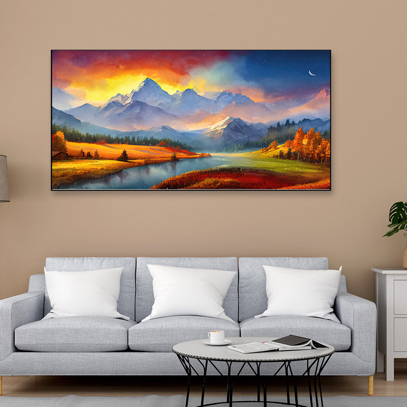 Breeze Bask Canvas Wall Painting