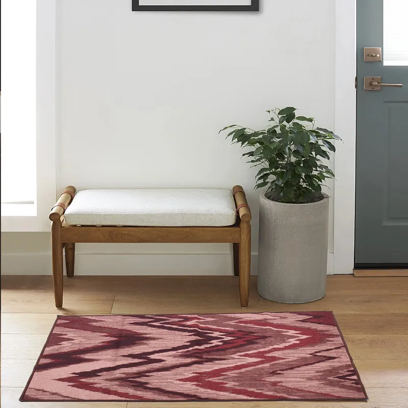 Ikat Waves Anti-Skid Carpet media 3
